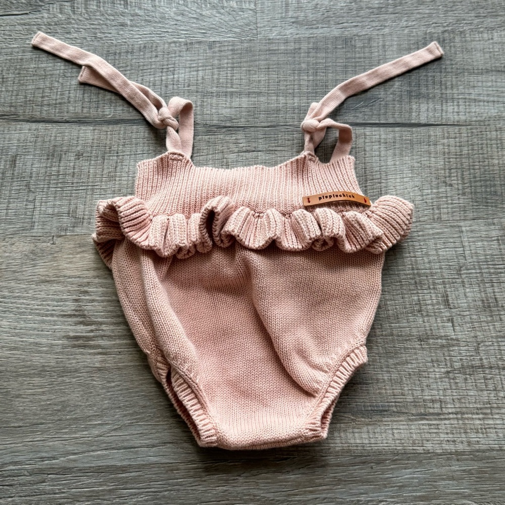 Piu piu Chick Knit Romper
